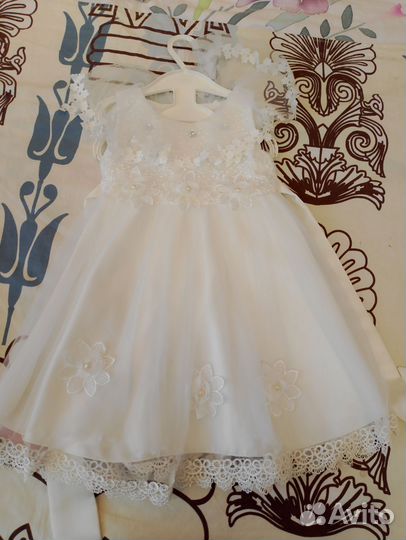 Платье для девочки 92