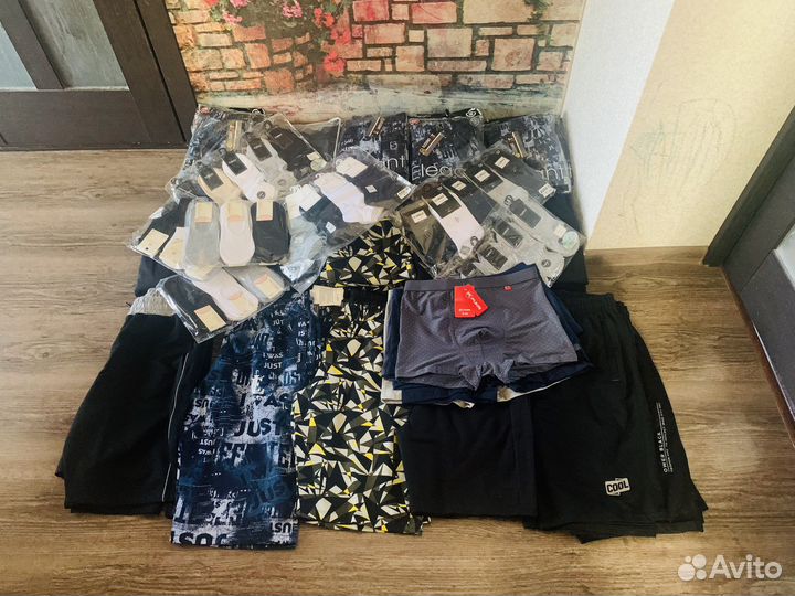 Шорты, футболки, трусы, носки мужские