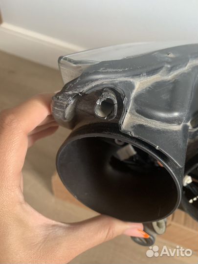 Фара левая skoda superb