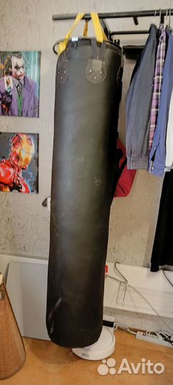 Боксерский мешок груша кожа