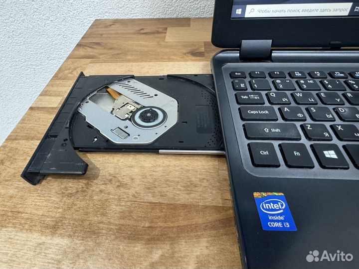Супер тонкий Acer металл Core i3 6Gb SSD+HDD 500Gb