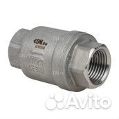 Клапан обратный пружинный DN.ru lscv 1 Ду25 Ру16 нержавеющий муфтовый