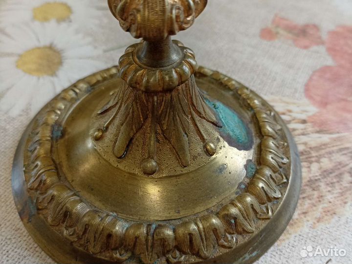 Подсвечник бронза