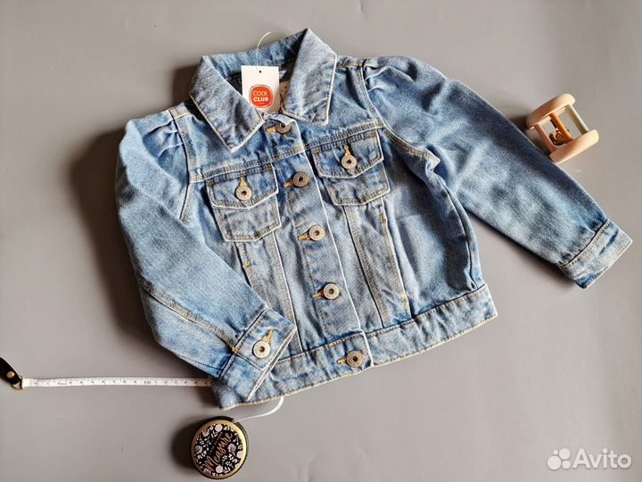 Джинсовая куртка Польша 92р