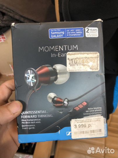 Новые наушники Sennheiser Momentum 2.0 In-Ear
