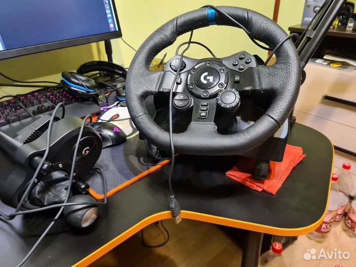Руль logitech g923