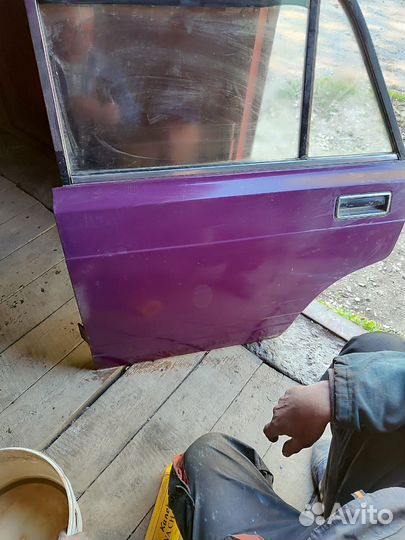 Дверь задняя левая в сборе ваз 2107