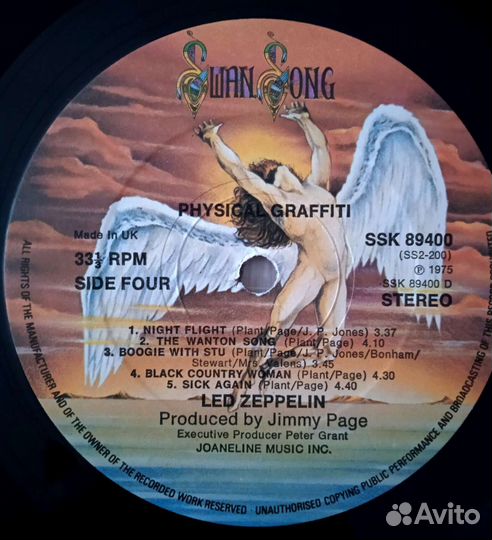 LED zeppelin - physical graffiti UK A1 B4 C1 D1