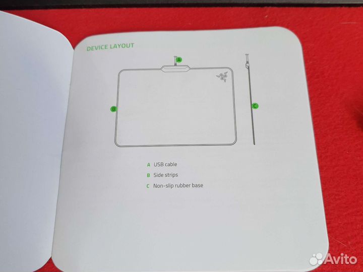 Игровой коврик Razer Firefly с подсветкой