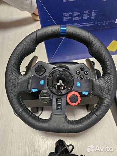 Руль Logitech g29+Shifter коробка