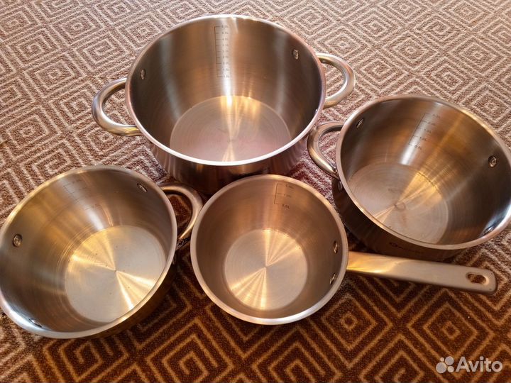 Кастрюля из нержавейки бу