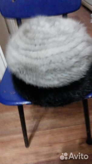 Шапка вязаная норка