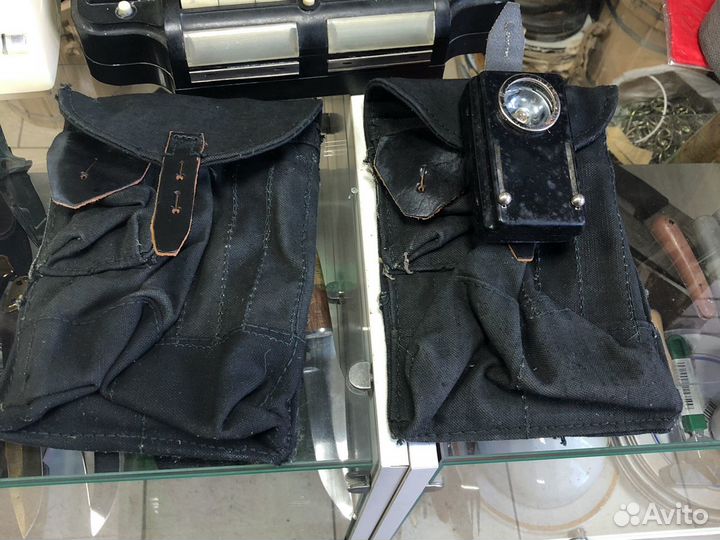 Подсумок мосина кирзовый коричневого цвета