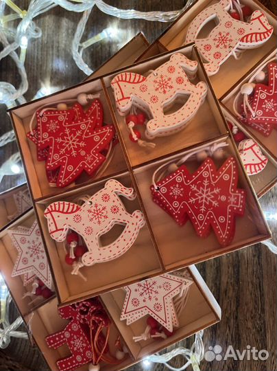 Набор елочных игрушек