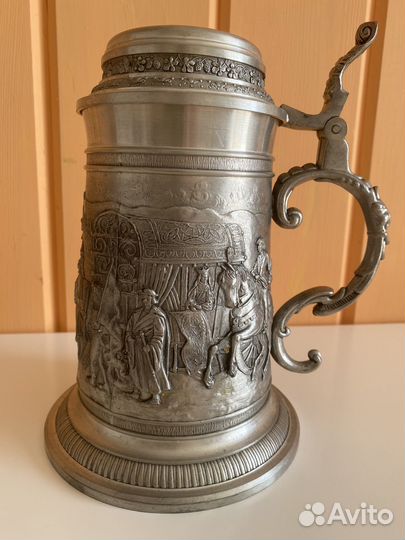 Антикварная старинная пивная кружка,Германия