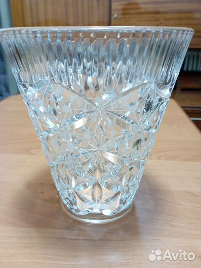 Ваза хрустальная СССР для фруктов