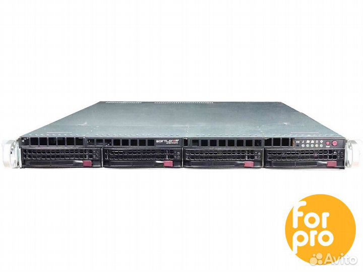 Supermicro 1U X11DPU 4LFF 2x6240LGold 512GB, SATA3