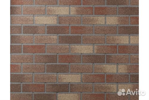 Hauberk фасадная плитка Кирпич, 2 и 2,5 м2