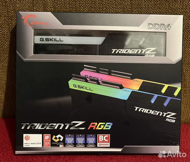 DDR4 G.skill Trident Z RGB 4000 16Gb (2x8Gb)