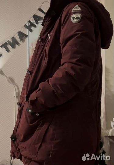 Пуховик женский зимний 44