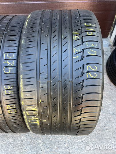 Continental ContiPremiumContact 6 315/30 R22 и 275/35 R22