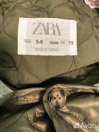 Демисезонная куртка Zara 116 рост