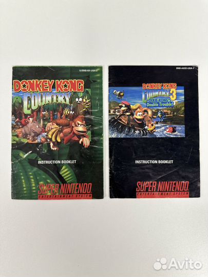 Трилогия Donkey Kong Country для Super Nintendo US