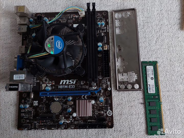 Материнская плата и Оперативная память