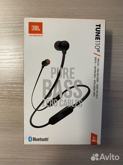 Беспроводные наушники jbl 110bt