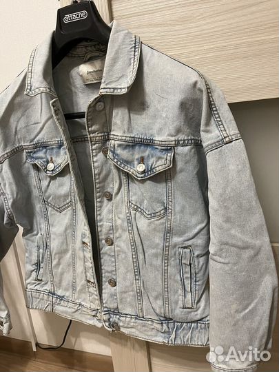 Джинсовый пиджак Stradivarius