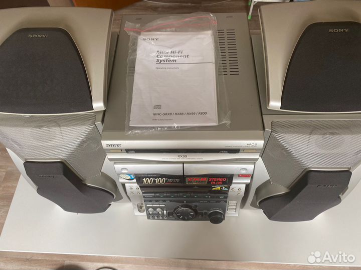 Музыкальный центр sony