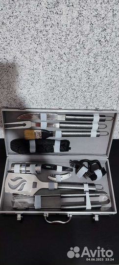 Набор для барбекю и гриля в кейсе