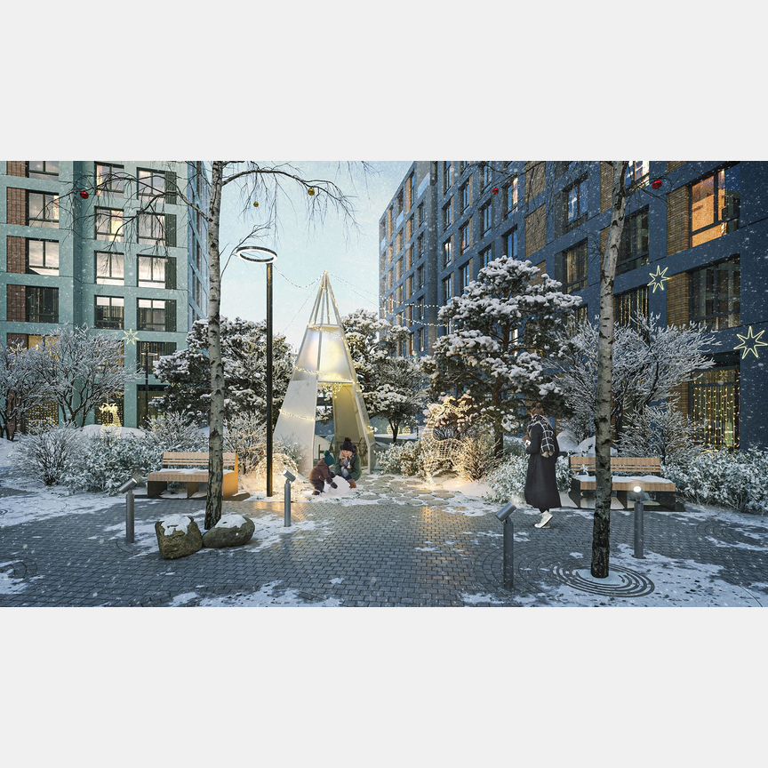 Квартира-студия, 34,4 м², 5/8 эт.