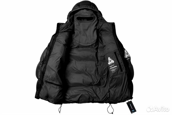 Пуховик palace pertex balaclava гусиный пух