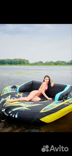 Водный тюбинг для 3ех человек