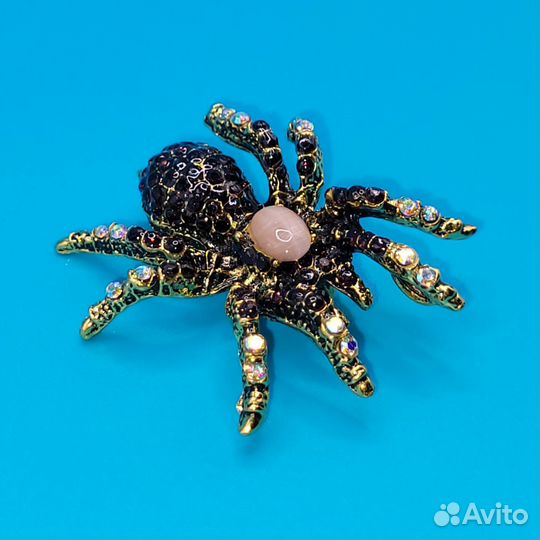 Брошь паук