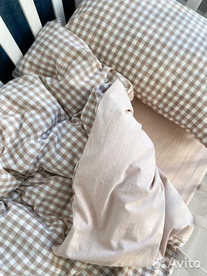 Детское Постельное белье из вареного хлопка