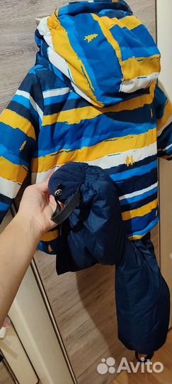 Костюм зимний тёплый детский 80