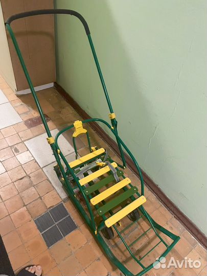 Санки на колесах nikki 3