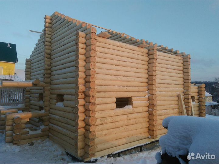 Рубка домов, бань