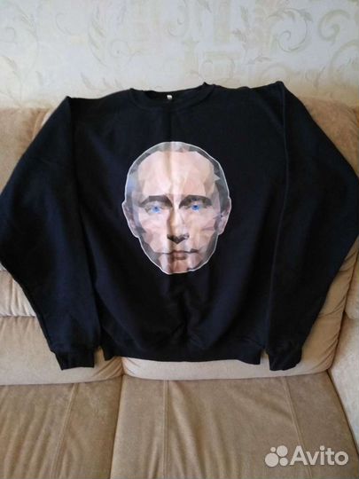Свитшот с Путиным бомбер толстовка