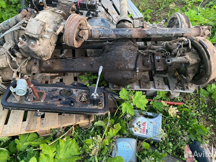 Задний и передний мост на газ 66