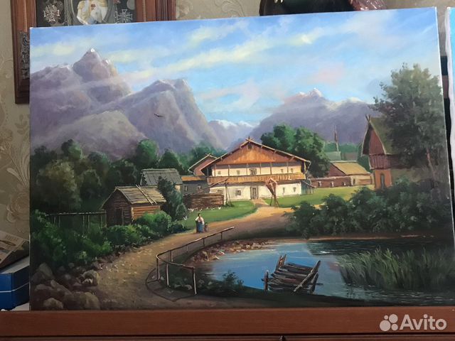 Картина маслом на холсте