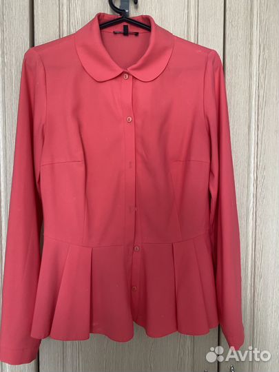 Блузка коралловая р.44-46