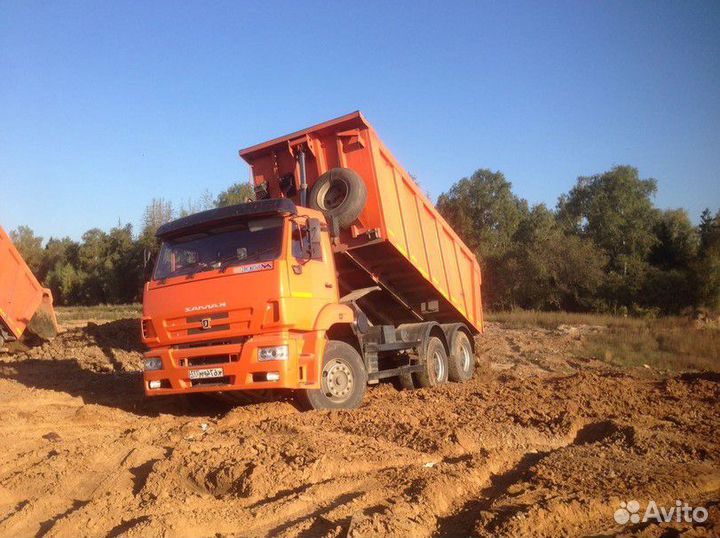 Земля для выравнивания участка