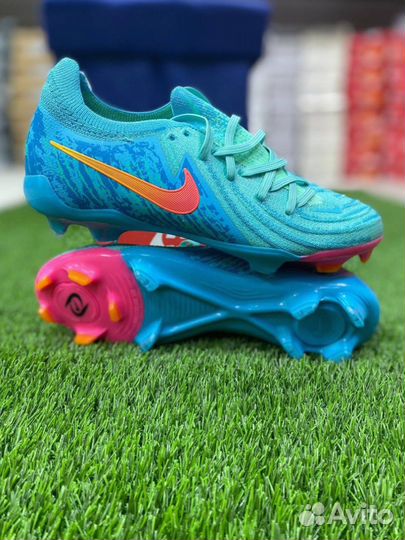 Бутсы Nike phantom Gx2 blue детские