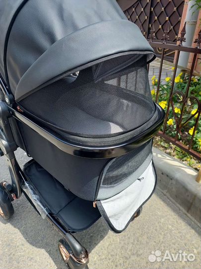 Коляска 3в1 Новая Star 2023 (Black Black)