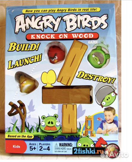 Angry Birds и несколько конструкторов