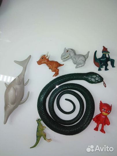 Динозавры, животные пакетом