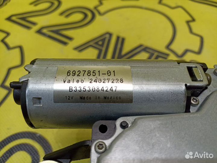 Моторчик заднего дворника Bmw X5 E53 M54B30 2004